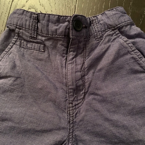 Boys Navy Blue Shorts - Picture 2 of 2